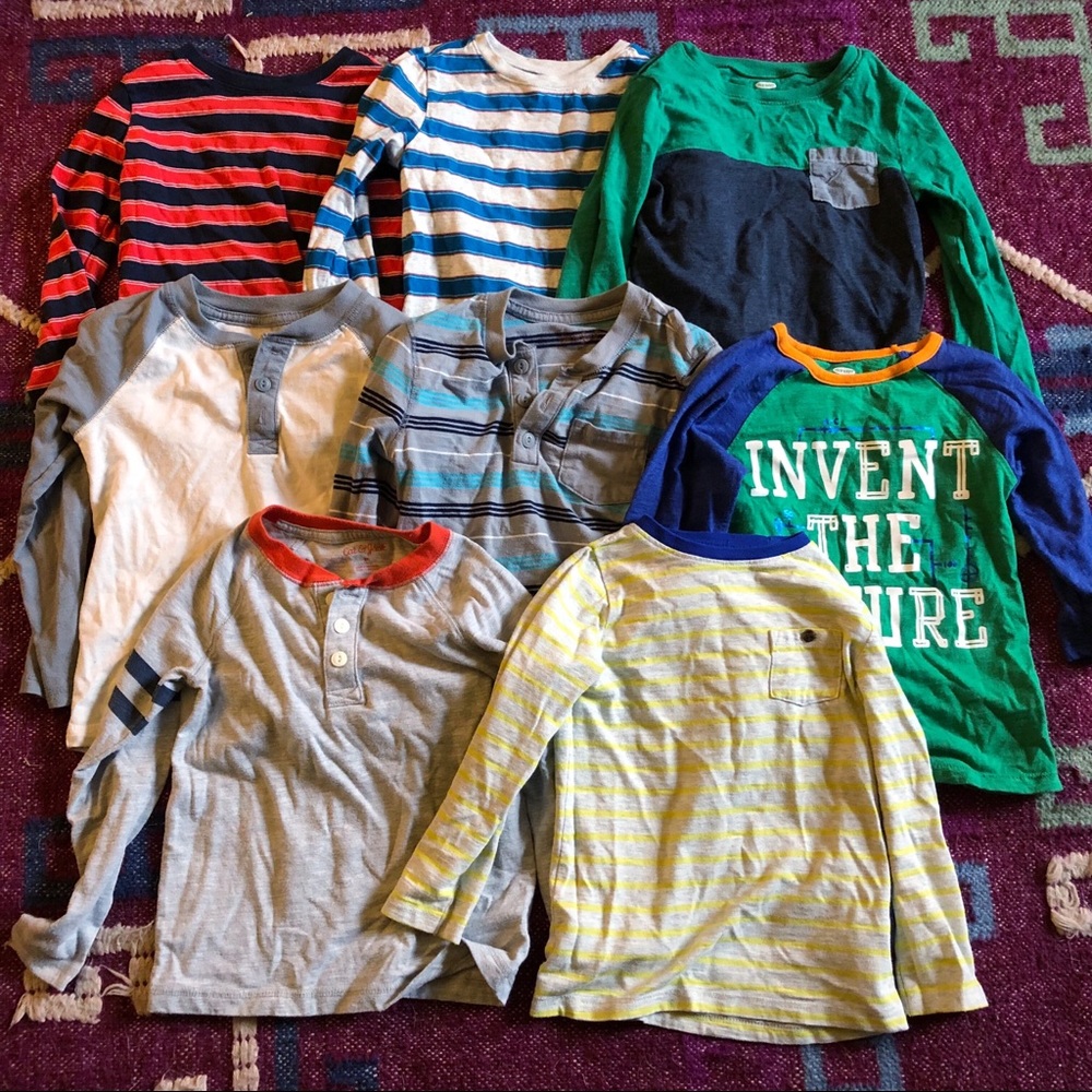 Boys 5T Winter jeans and T Shirt Bundle Lot